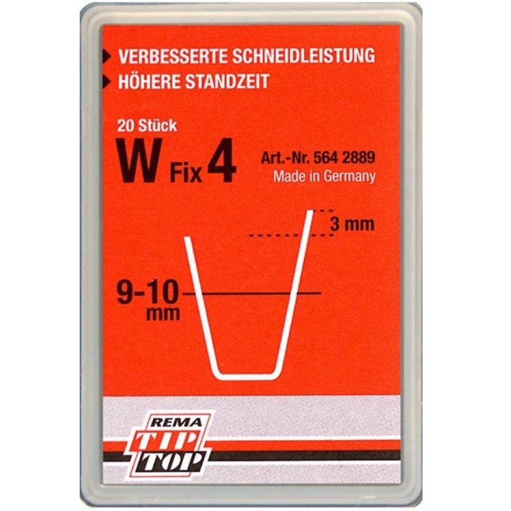 Нож W Fix 4 за протектор на гуми, 9-10 мм, 20 бр. - 564-2889
