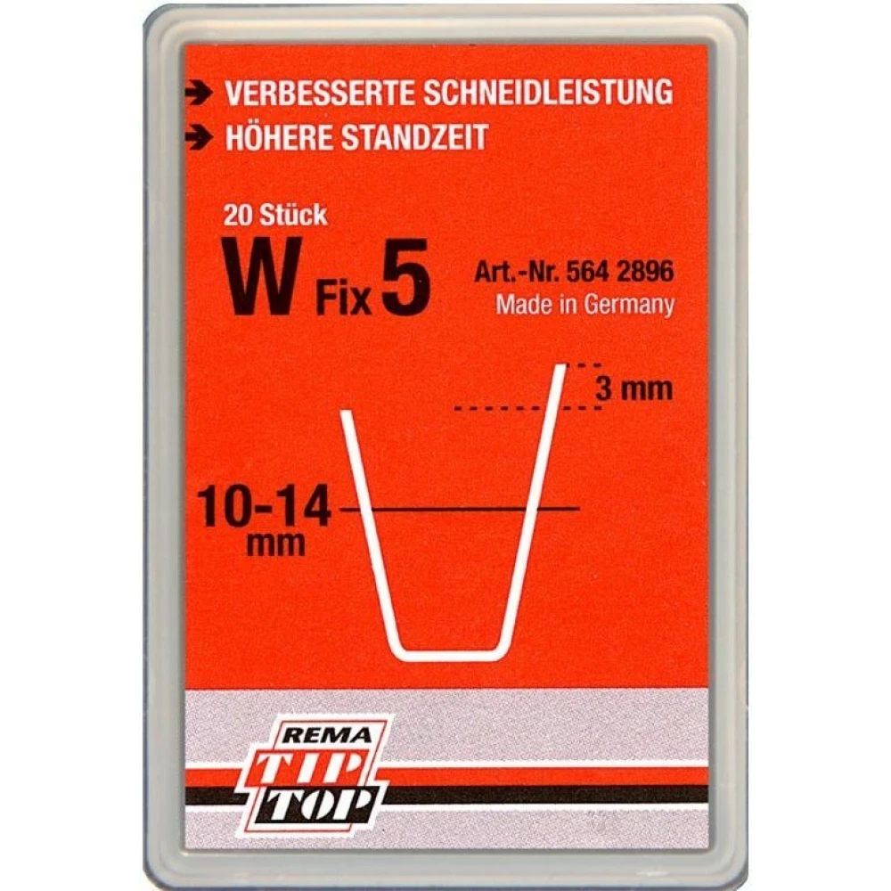 Нож W Fix 5 за протектор на гуми, 10-14 мм, 20 бр. - 564-2896