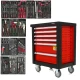 Оборудавна Количка / Шкаф с инструменти 263 броя - KD361