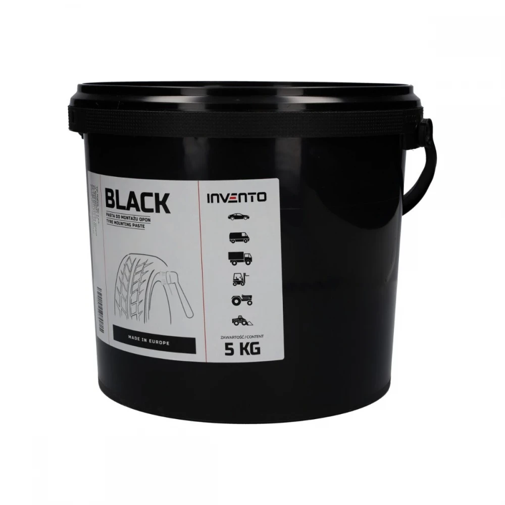 Паста за монтаж на гуми, универсална, черна, 5 кг. - 593-0646