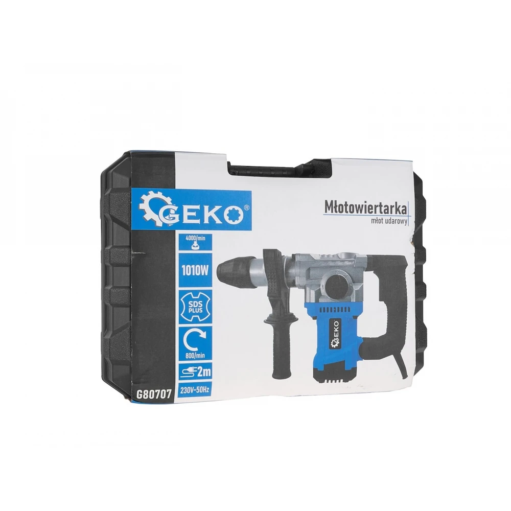 Електрически перфоратор 1010 W, 4 J, SDS+, с аксесоари - G80707