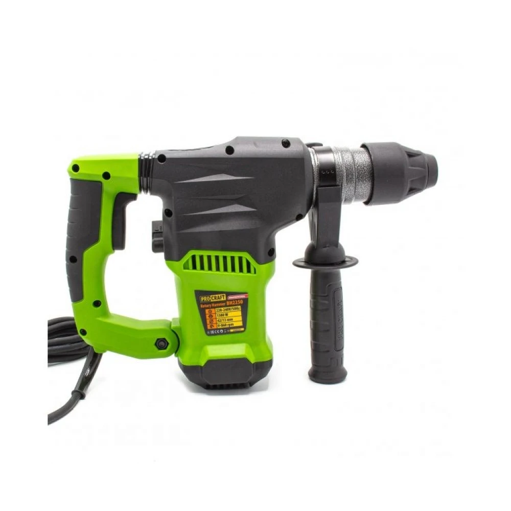 Перфоратор с куфар 1500W 6J 860 об/мин. - BH2250