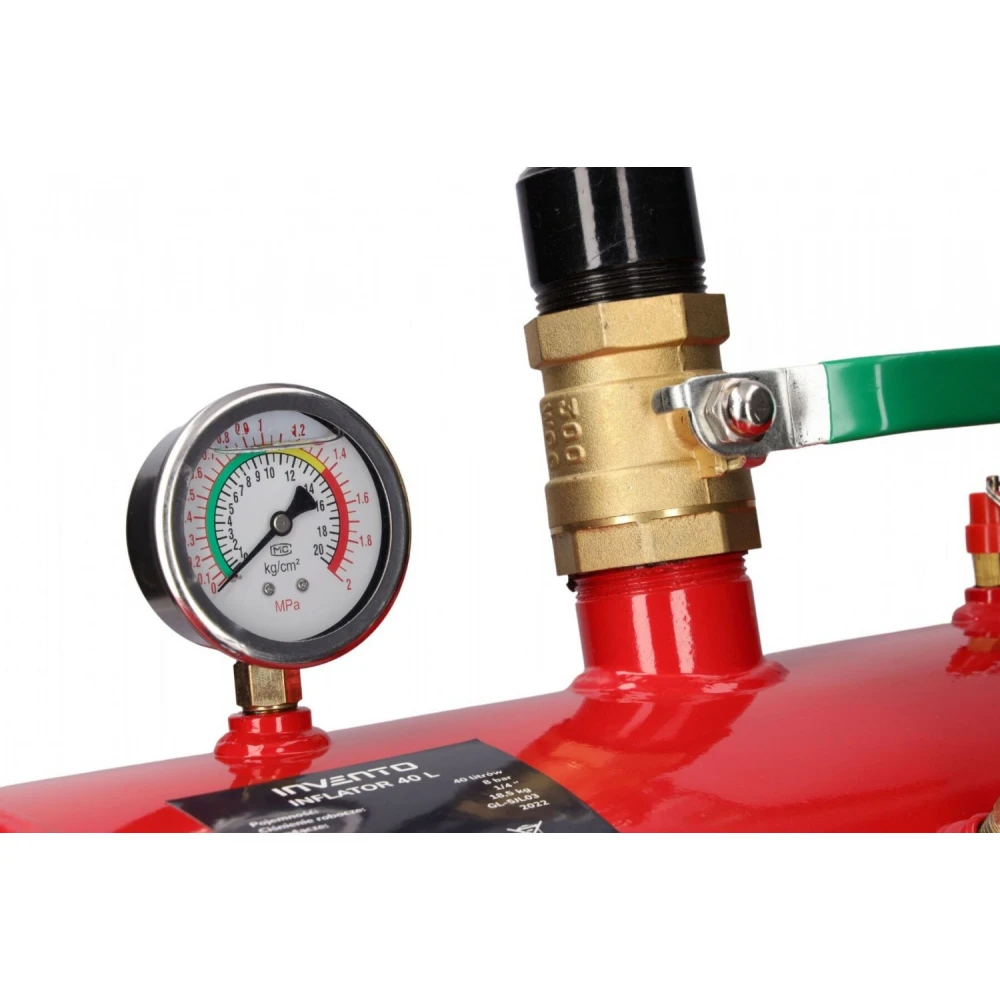 Инфлатор / помпа за гуми 30 литра - 519-3913