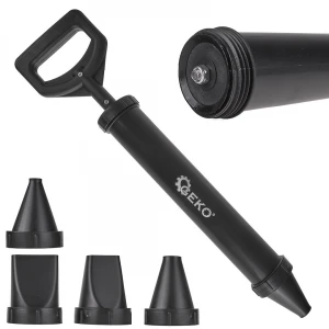 Пистолет за силикон и строителни разтвори 850 мл + 4 дюзи - G00669