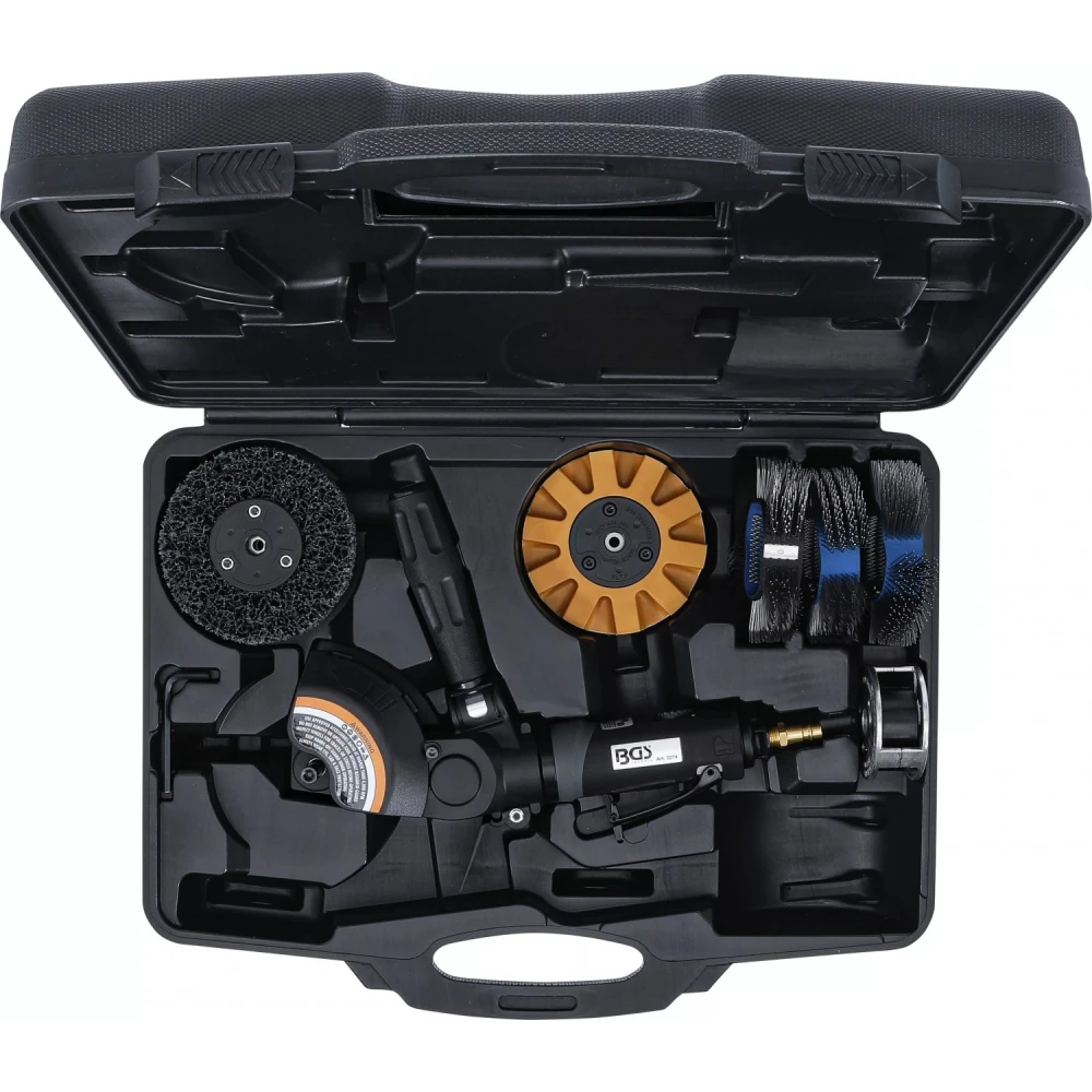 Пневматичен комплект за почистване и шлайфане, 4000 об./мин. - BGS3274