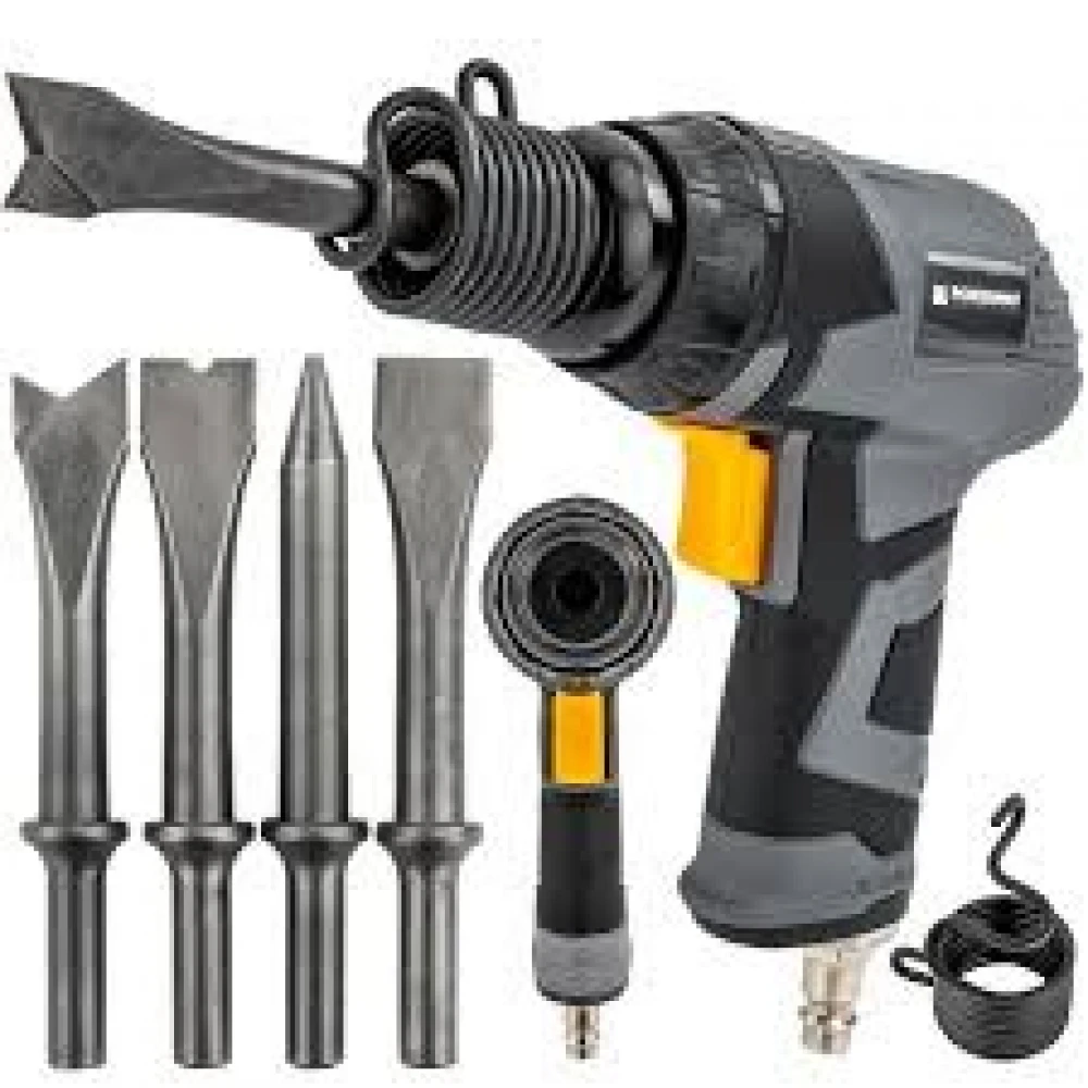 Пневматичен ударен чук / къртач с 4 накрайника - PM-MLP-10T