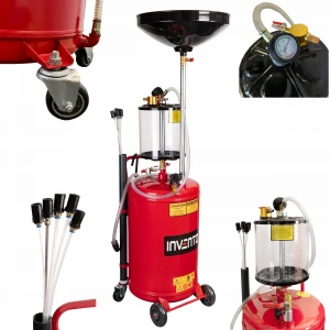 Пневматична масларка за източване на масло 80 литра INVTO03
