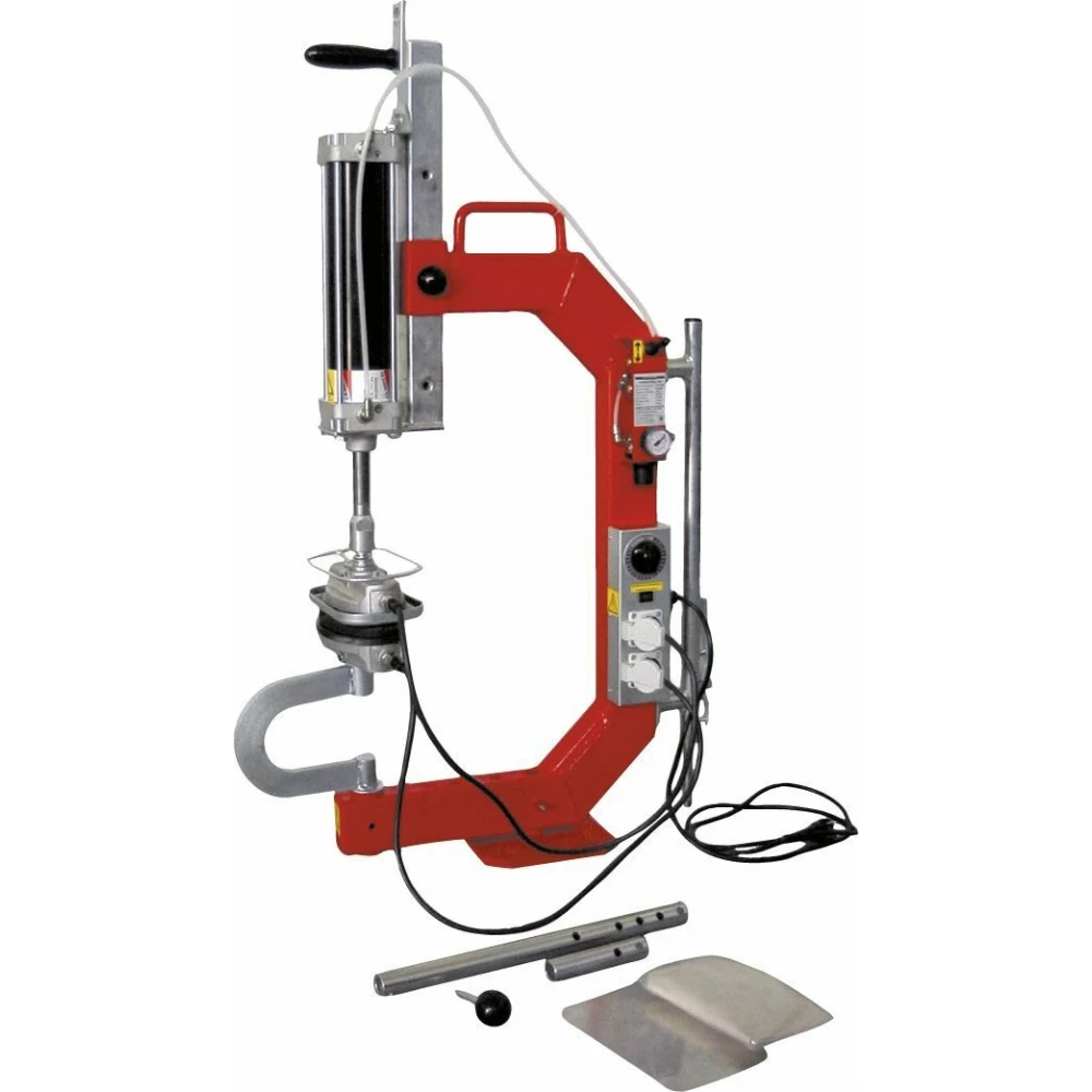 Пневматична термопреса 160°, вулканизация на гуми, 10 бара - TP517-0110