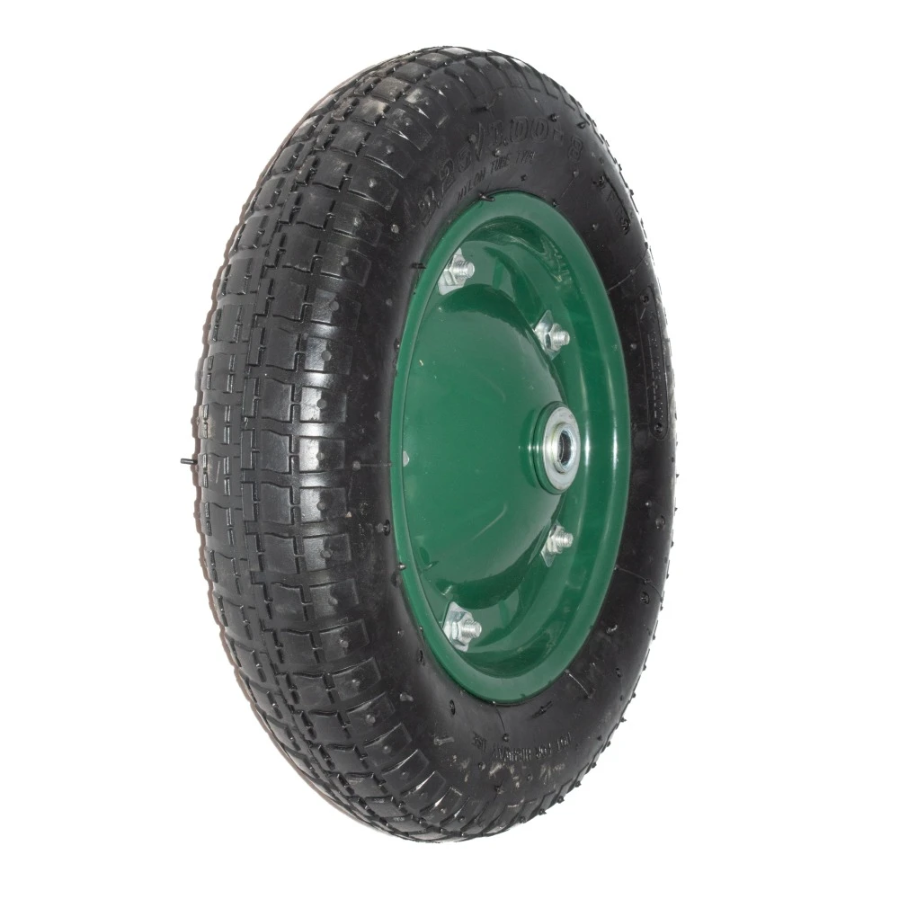 Резервно колело/гума + ос за ръчна количка 16Х190 мм - 300-8
