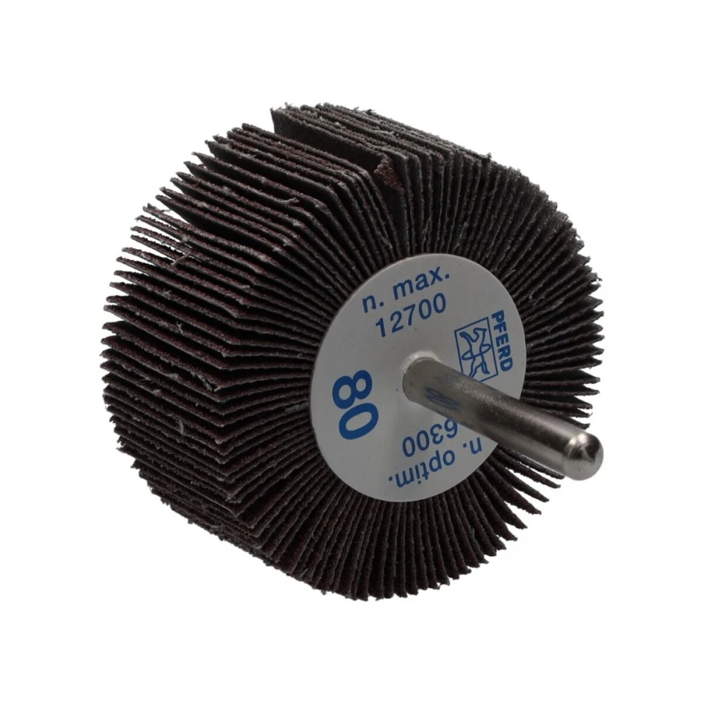 Полираща лента K 80 с дръжка 60x30 мм за почистване на гуми - 594-0830