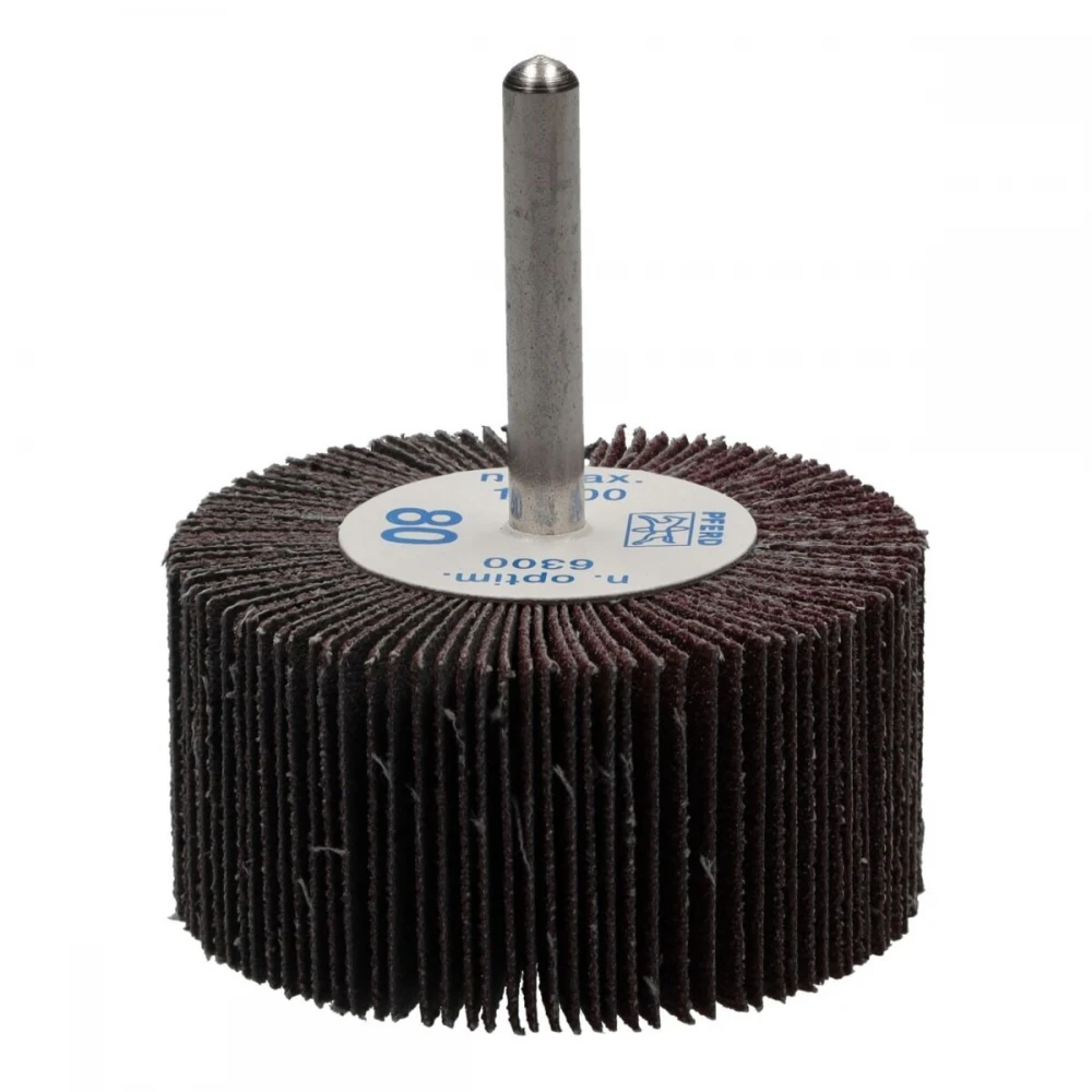 Полираща лента K 80 с дръжка 60x30 мм за почистване на гуми - 594-0830