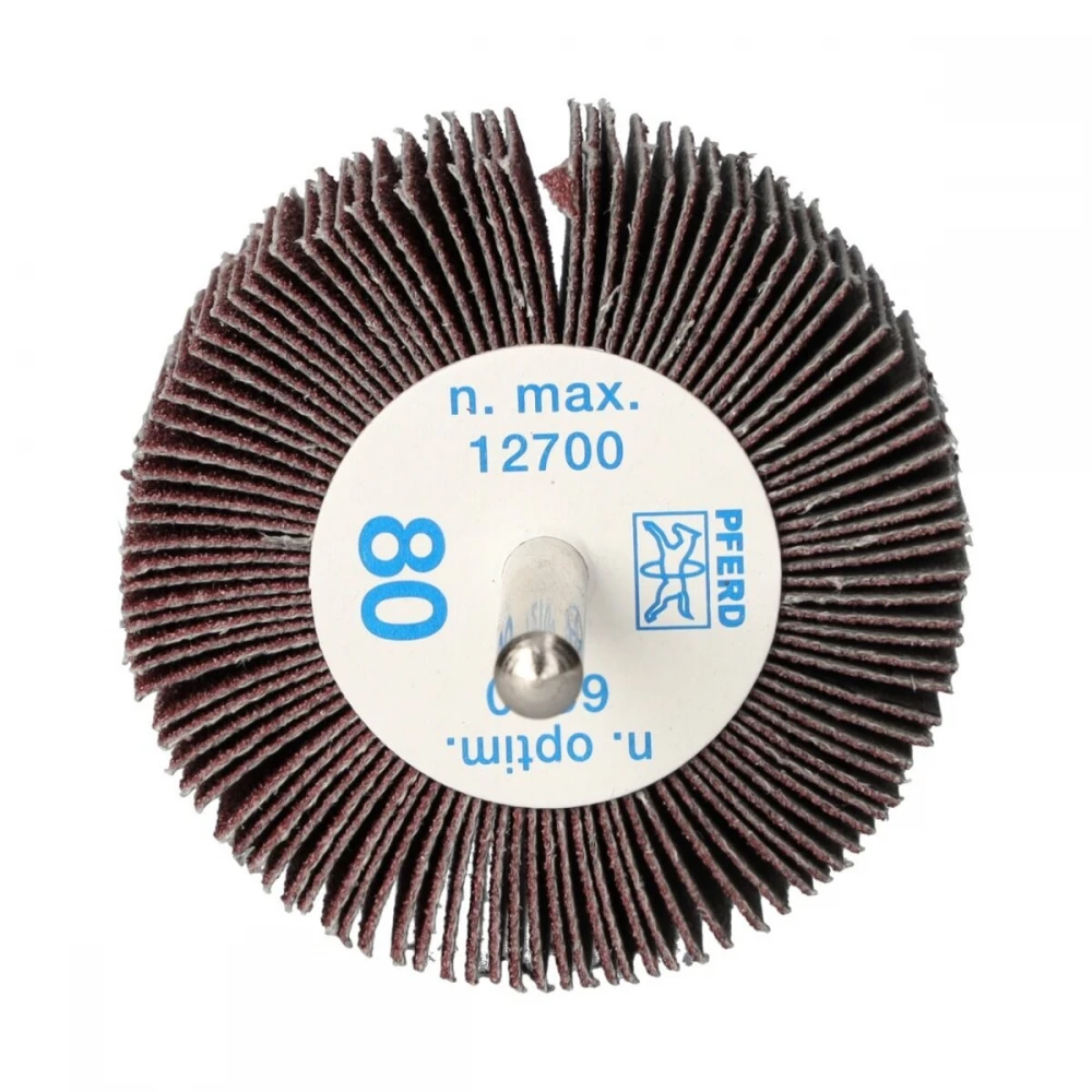 Полираща лента K 80 с дръжка 60x30 мм за почистване на гуми - 594-0830