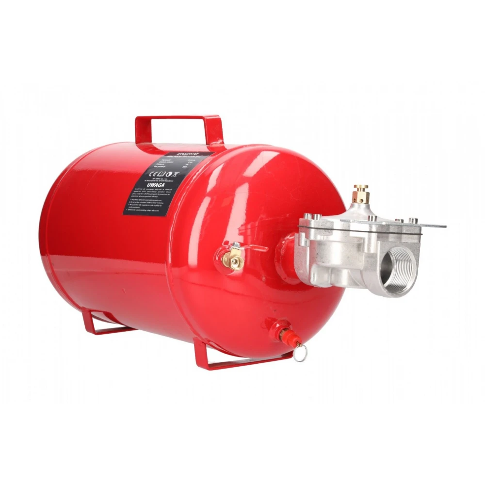 Спусъчен инфлатор за ударно напомпване на гуми, 18 литра - 519-3918