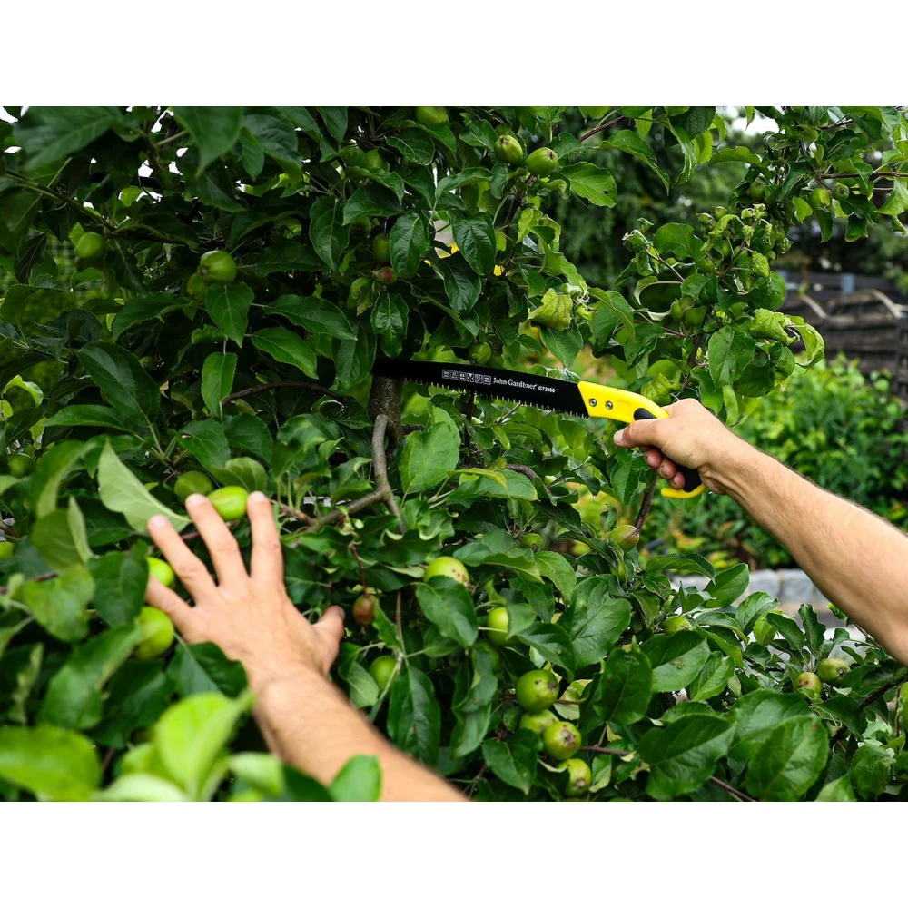 Градински прав трион за клони, с калъф, 7 TPI, 300 мм - G72086