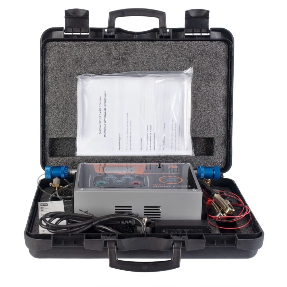 Преносим анализатор на хладилен агент с вграден принтер - INVHA003