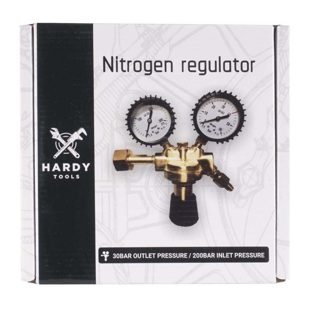 Професионален редуктор за азот, с предпазен клапан, 30 бара - TX14.010