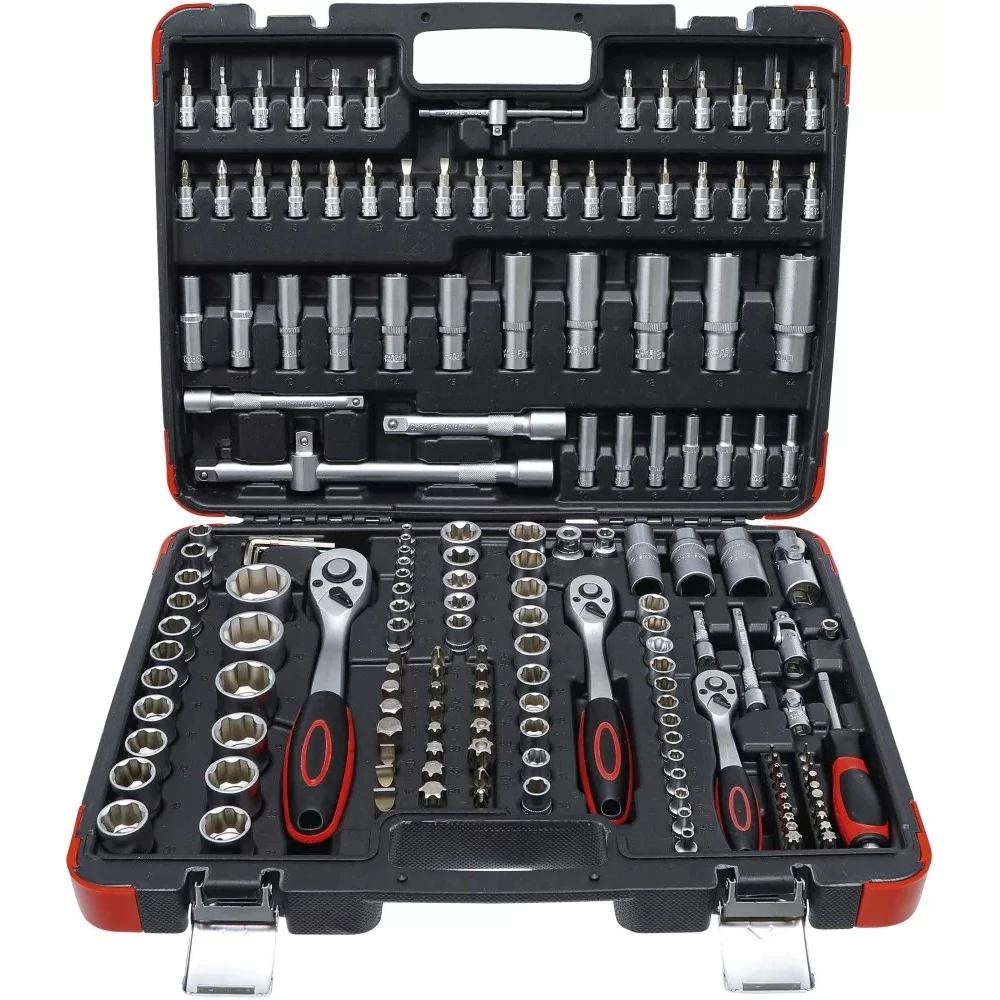 Професионален к-кт инструменти тип Гедоре 1/4,3/8,1/2, 172 части