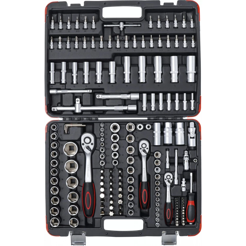 Професионален к-кт инструменти тип Гедоре 1/4,3/8,1/2, 172 части