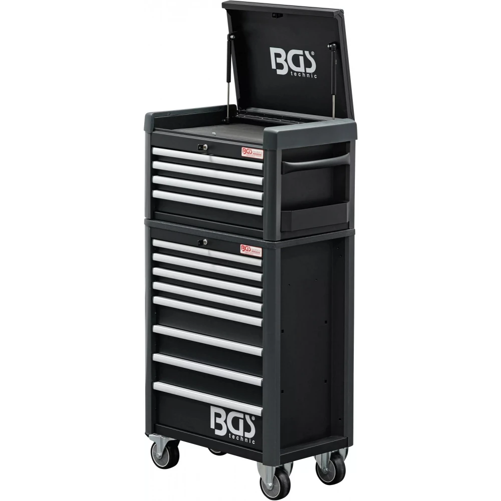 Работна количка / шкаф с инструменти 12 чекмеджета / 263 части - BGS4088