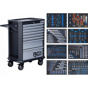 Оборудва количка / шкаф с инструменти 299 части - BGS4007