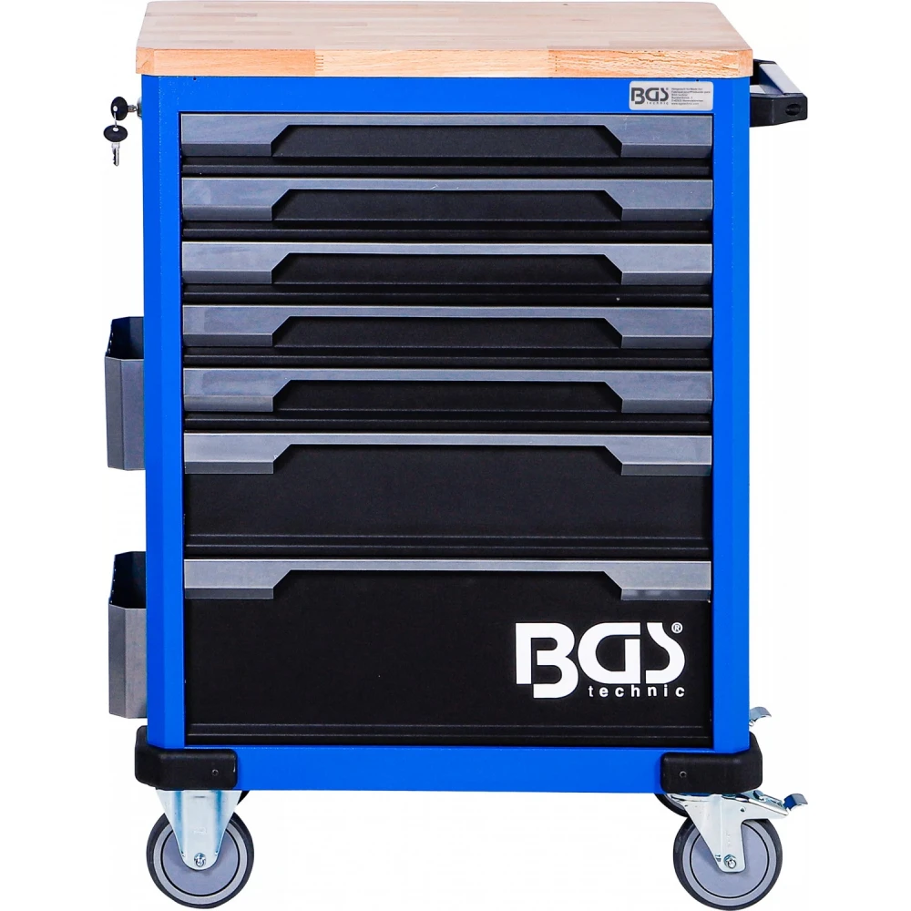 Работна мобилна количка / шкаф за инструменти 7 чекмеджета - BGS4238