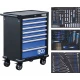 Работна количка / шкаф с инструменти 7 чекмеджета с 263 части - BGS4207