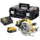 Ръчен акумулаторен, безчетков циркуляр, 18V, DeWalt DCS570P2
