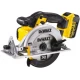 Ръчен акумулаторен циркуляр, 18 V / 4.0Ah Li-Ion, DeWalt DCS391M2