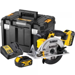 Ръчен акумулаторен циркуляр 18V / 4.0Ah Li-Ion, DeWalt DCS391M2