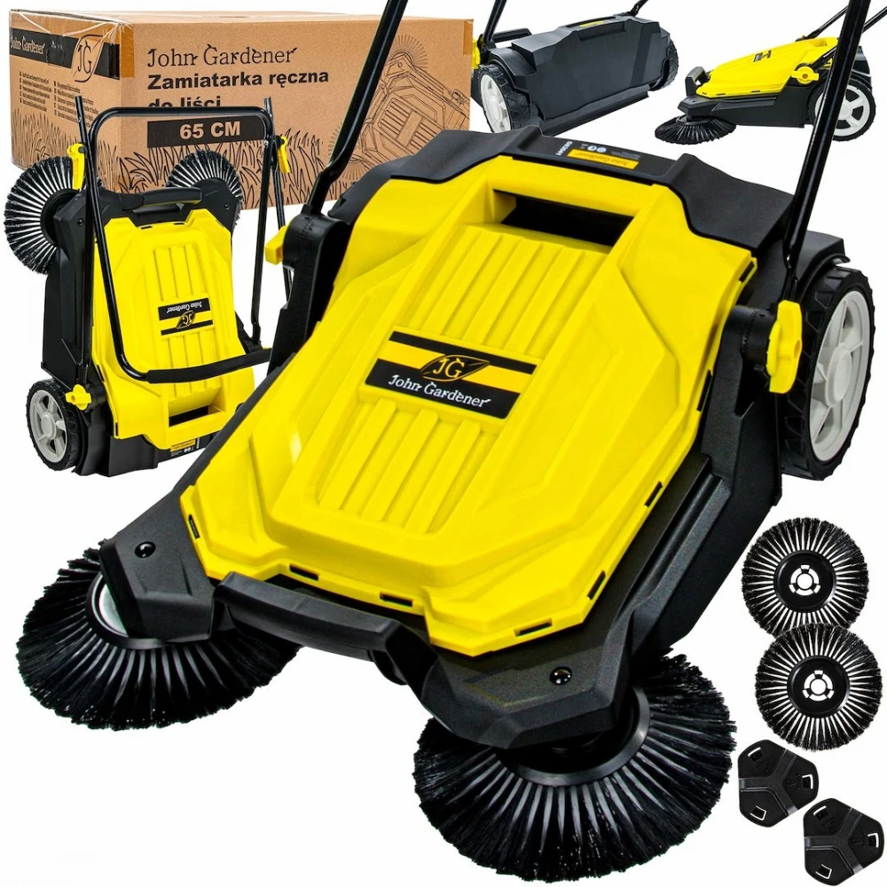 Ръчна метачна машина 655 мм, с контейнер 20 литра - G83041