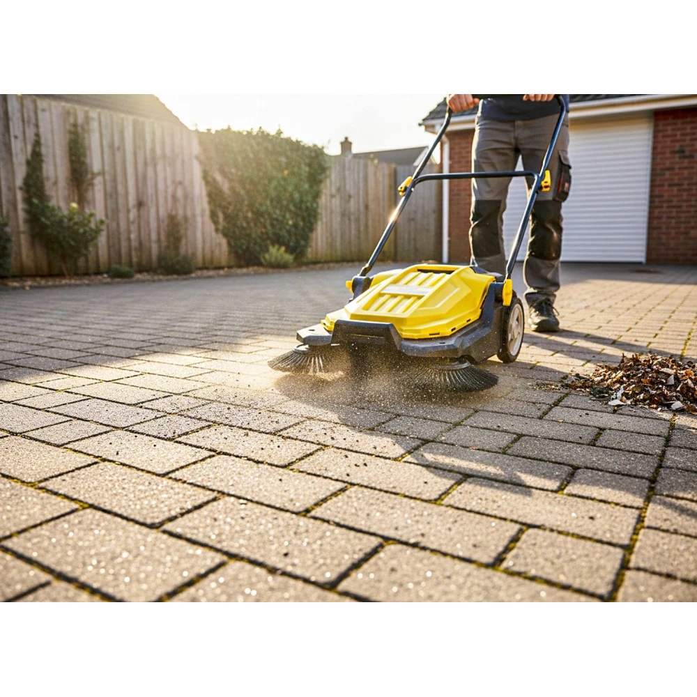 Ръчна метачна машина 655 мм, с контейнер 20 литра - G83041