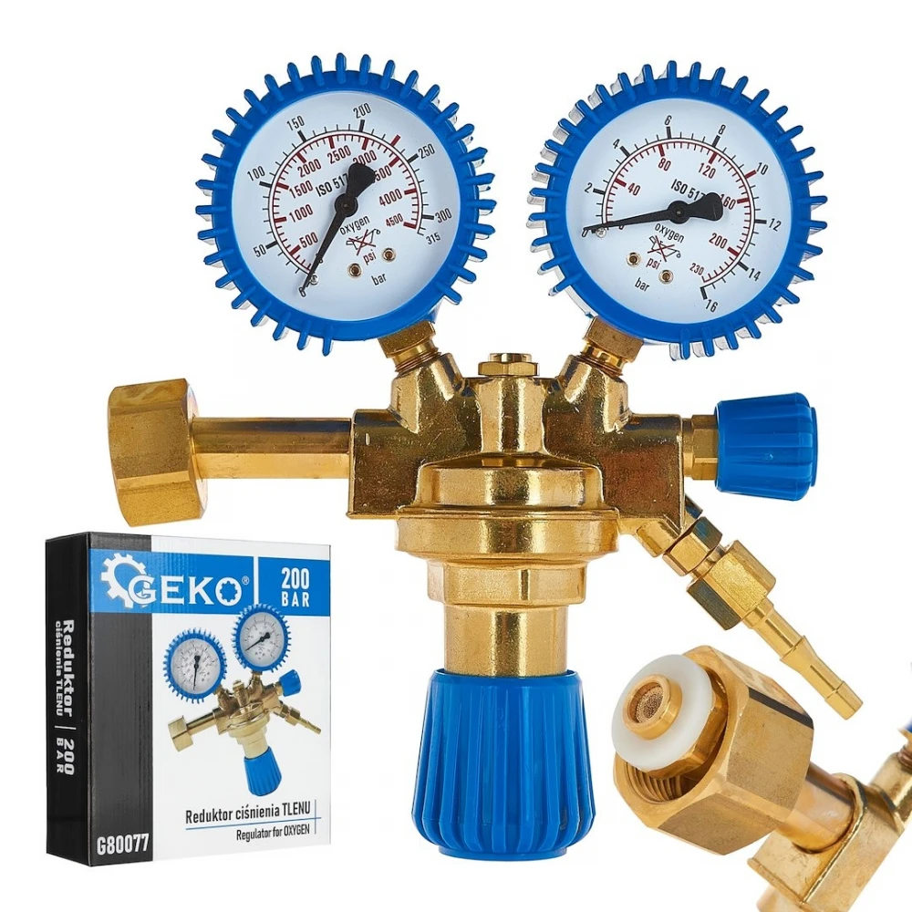 Редуцир вентил за кислород, 30 м³/час, 200 бара - G80077