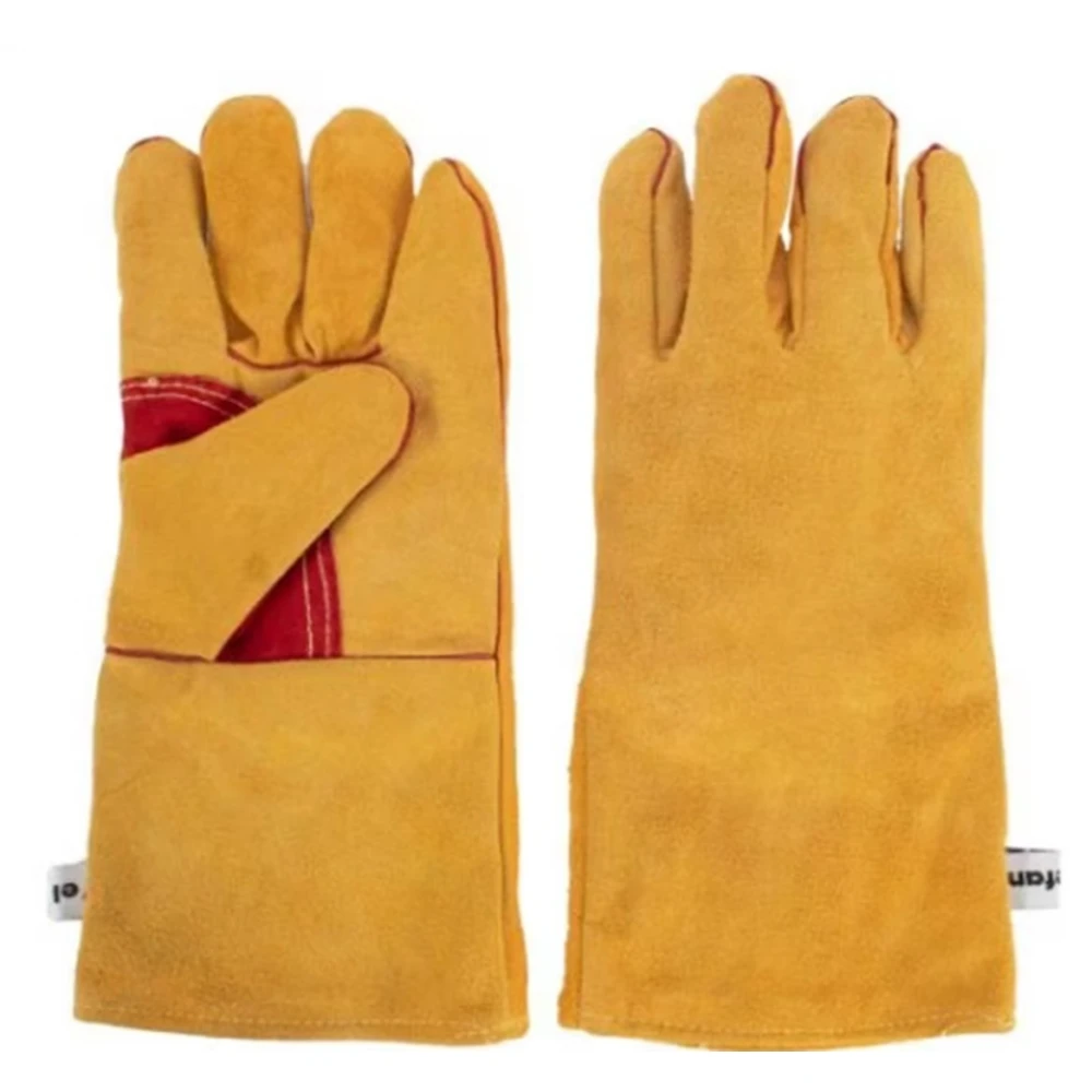 Ръкавици за заваряване, кожени, 5 пръста - 13335