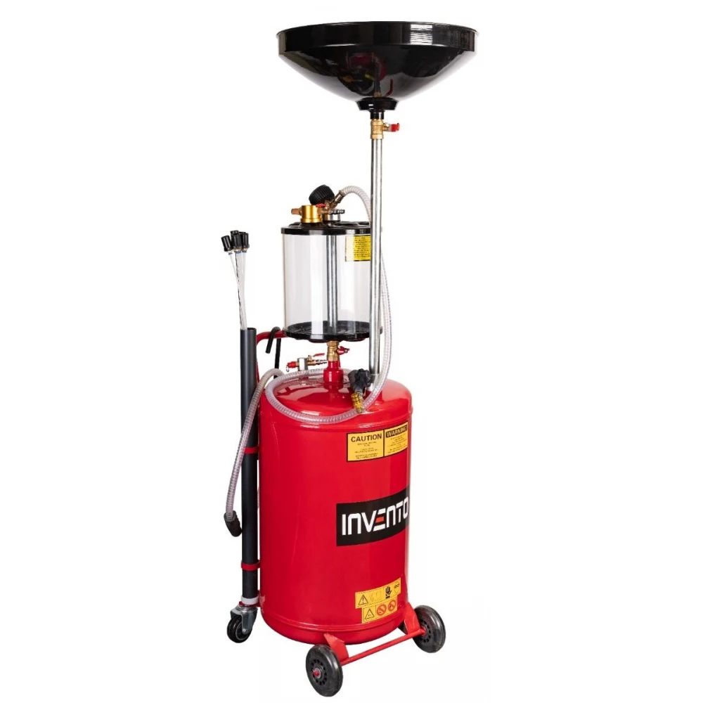 Пневматична масларка за източване на масло 80 литра INVTO03