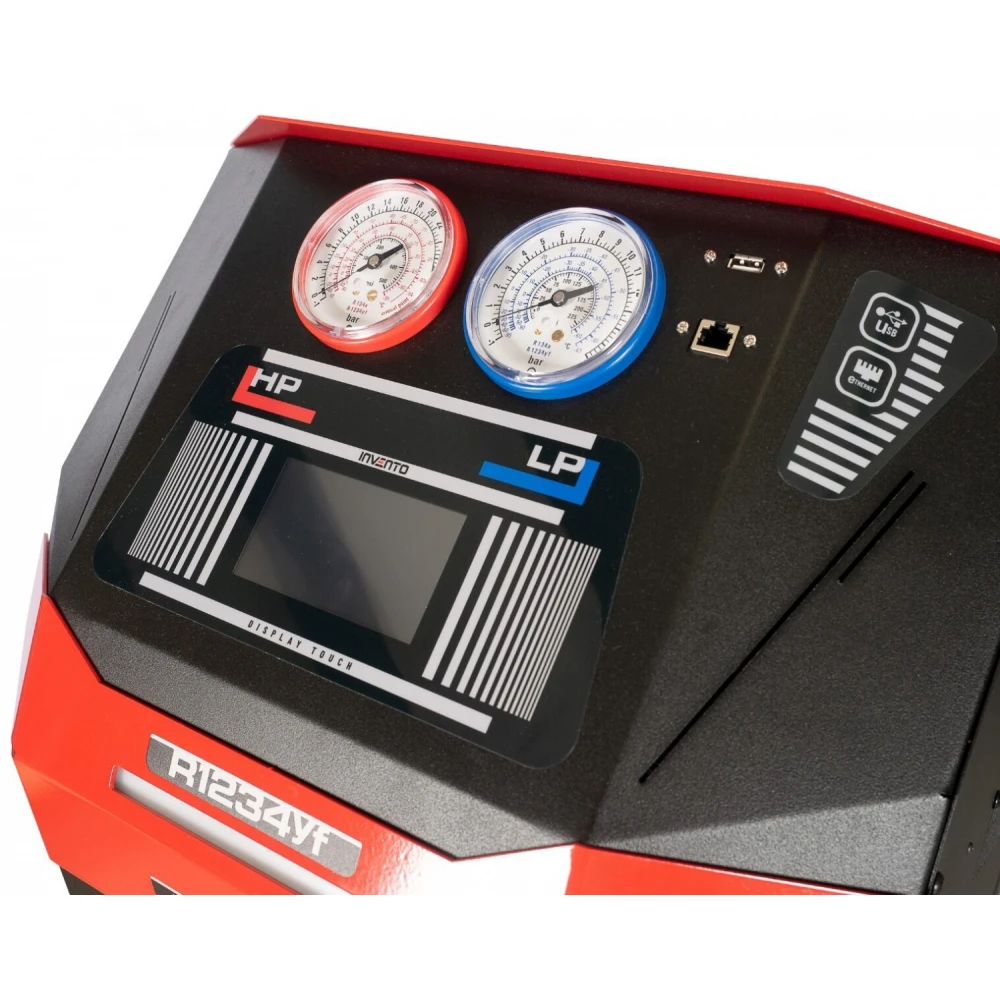 Сервизна станция за авто климатици  с хладилен агент - INVHX-R1234YF