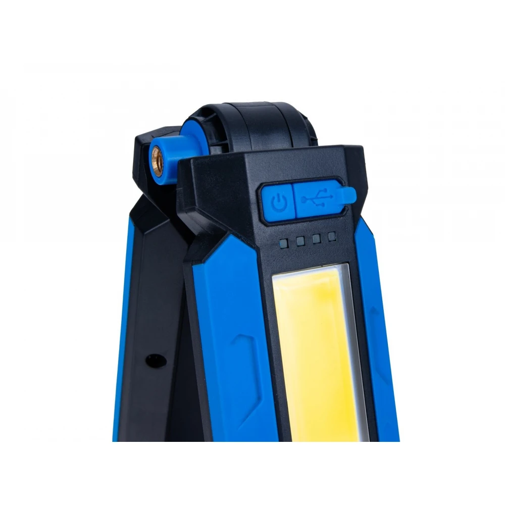 Акумулаторна работна лампа с магнит 1000 lm, 10 W USB-C кабел - G15116