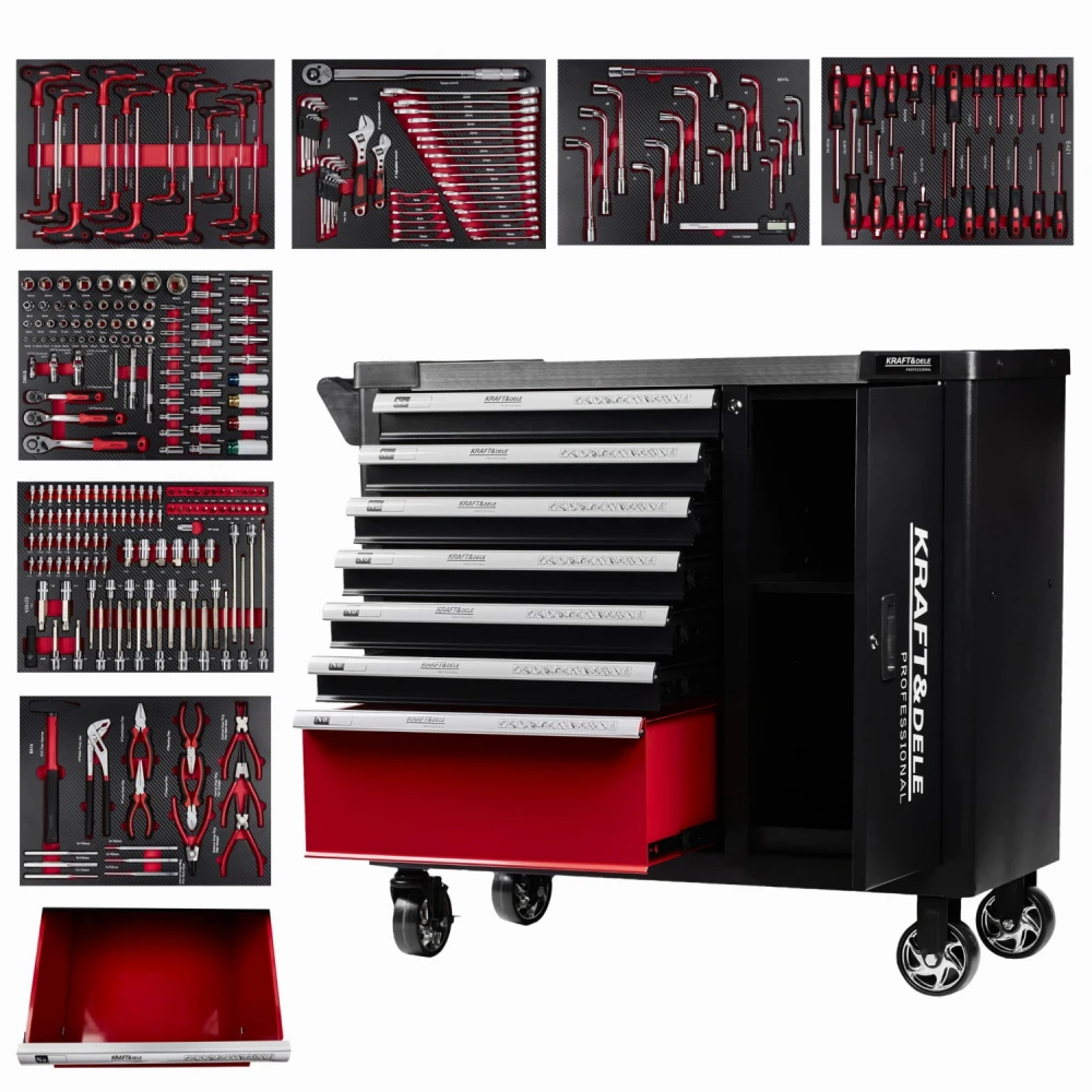 Шкаф за инструменти, 299 елемента - KD1068