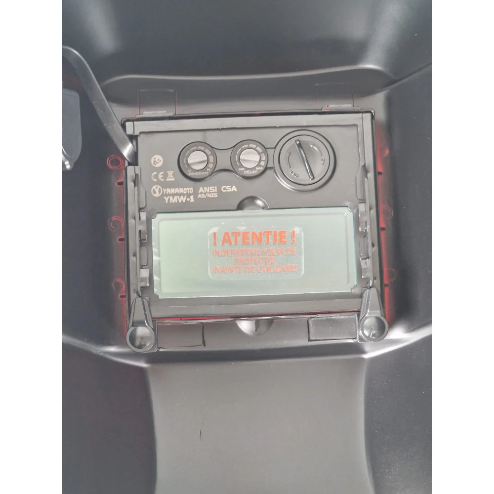 Шлем за заваряване, автоматично и ръчно регулиране, с батерия и слънчево захранване - YMV-1