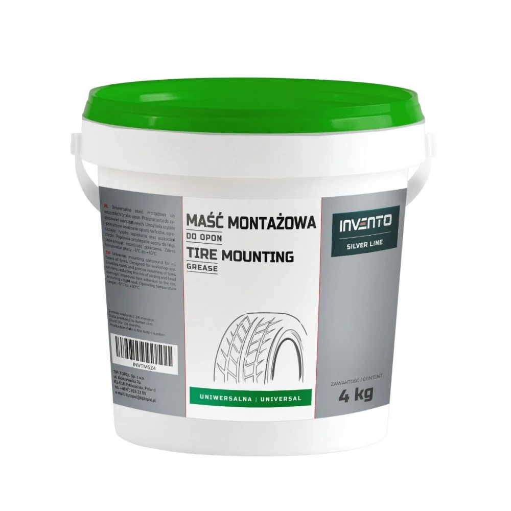 Монтажна паста за гуми, Universal / Зелена - INVTMSZ4