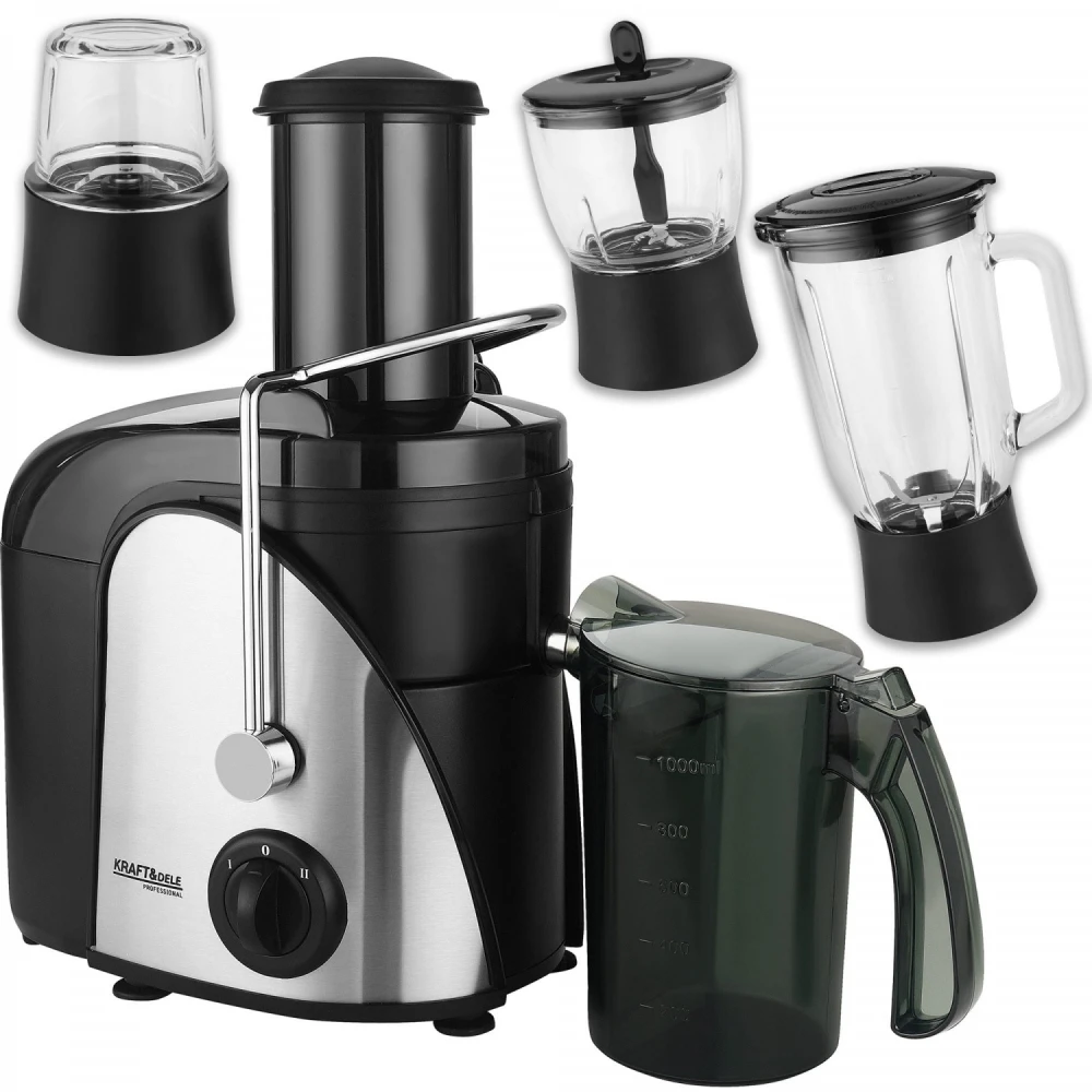 Бърза сокоизстисквачка 1500 W, с автоматично почистване - KD4137