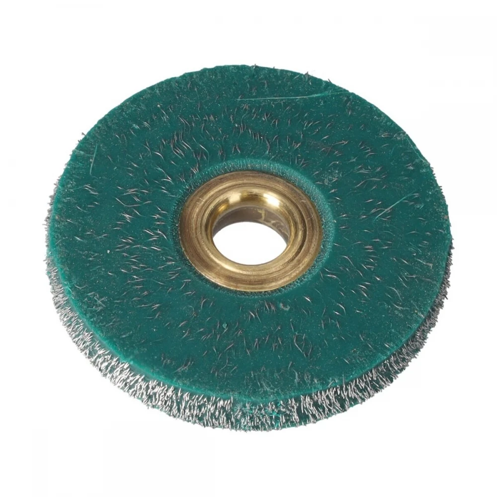 Стоманена четка с PVC корпус за награпяване на гуми 50x7 мм - 595-4522