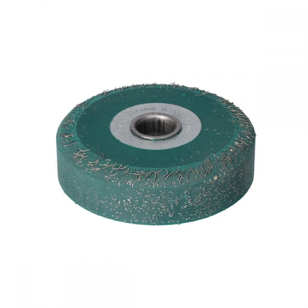 Стоманена четка с PVC за награпяване на гуми 76x20 мм - 595-4175