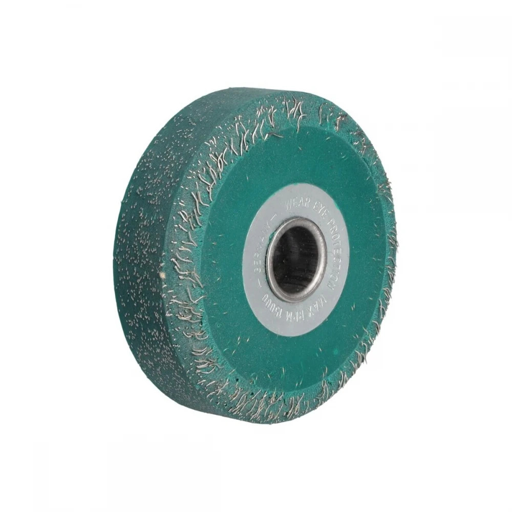 Стоманена четка с PVC за награпяване на гуми 76x20 мм - 595-4175