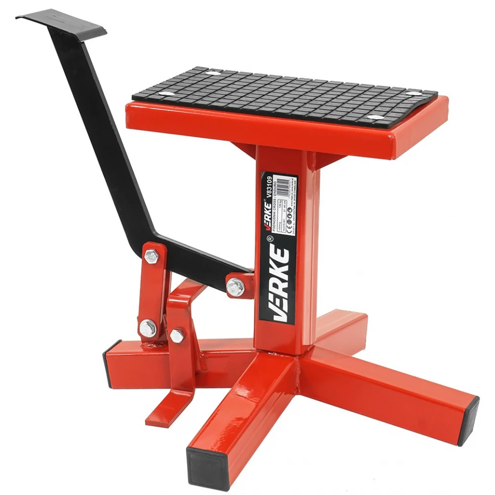 Стойка за мотоциклети с държач за краката, 135 кг., 380 мм. - V83109