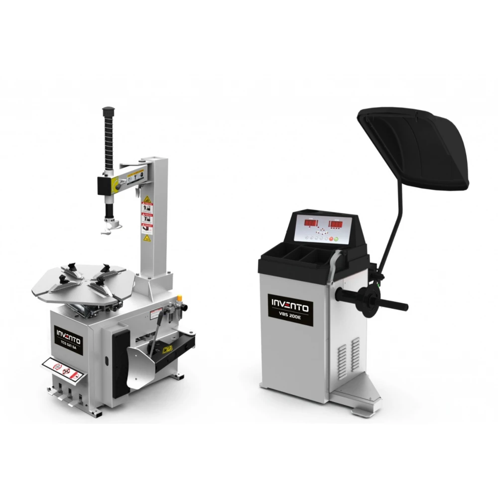 Комплект - ръчен балансьор + монтажна машина за гуми - INVSET1EXP