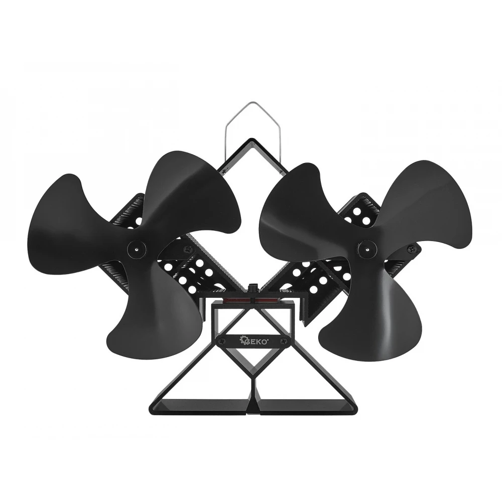 Двоен вентилатор за печка за топъл въздух, 2 х 154 мм - G80536