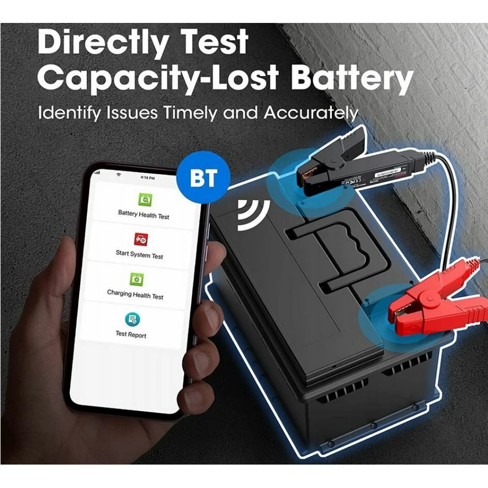 Bluetooth тестер за 12V акумулатори - LUBST360