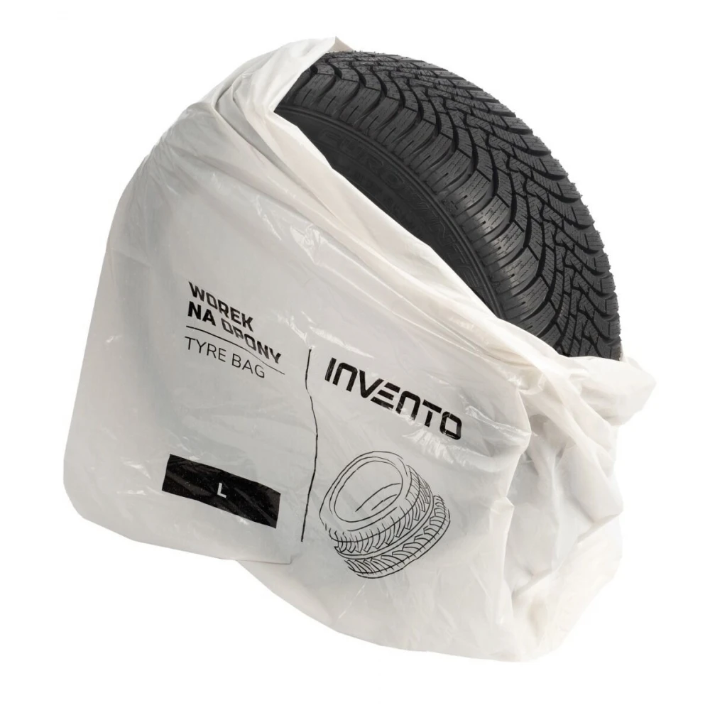 Чанти за гуми PROFI, 10 броя, 100x100 см, бели - 583-1000-PROFI-10