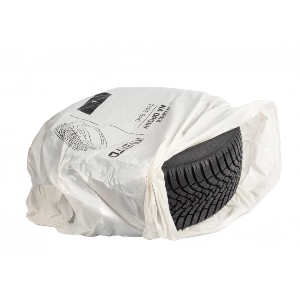 Чанти за гуми PROFI, 10 броя, 100x100 см, бели - 583-1000-PROFI-10