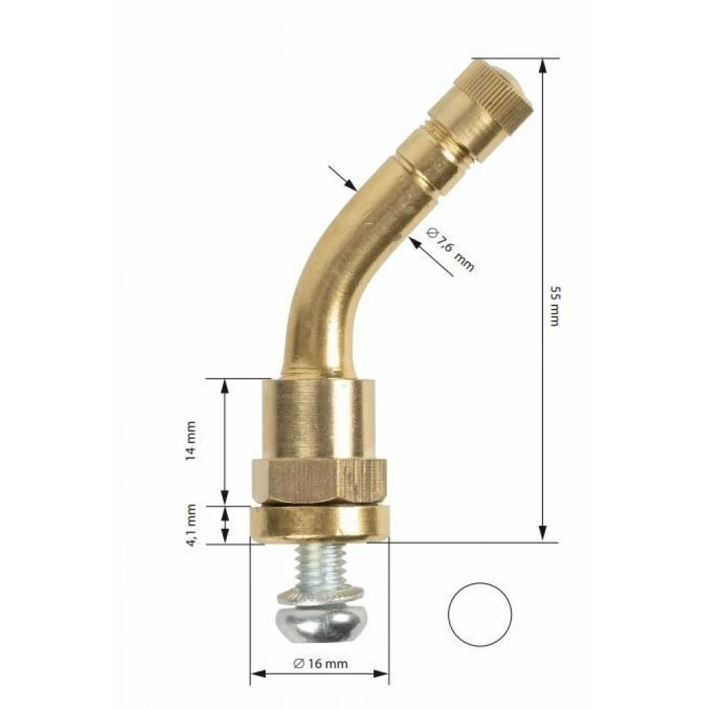 TPMS вентил за сензор за гуми на камиони - 562-3915